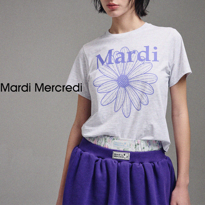 SLIM TSHIRT FLOWERMARDI