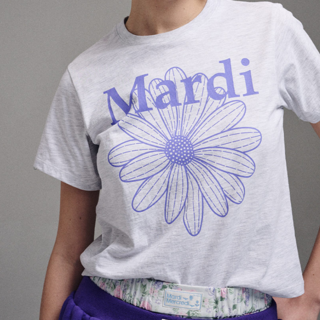 SLIM TSHIRT FLOWERMARDI