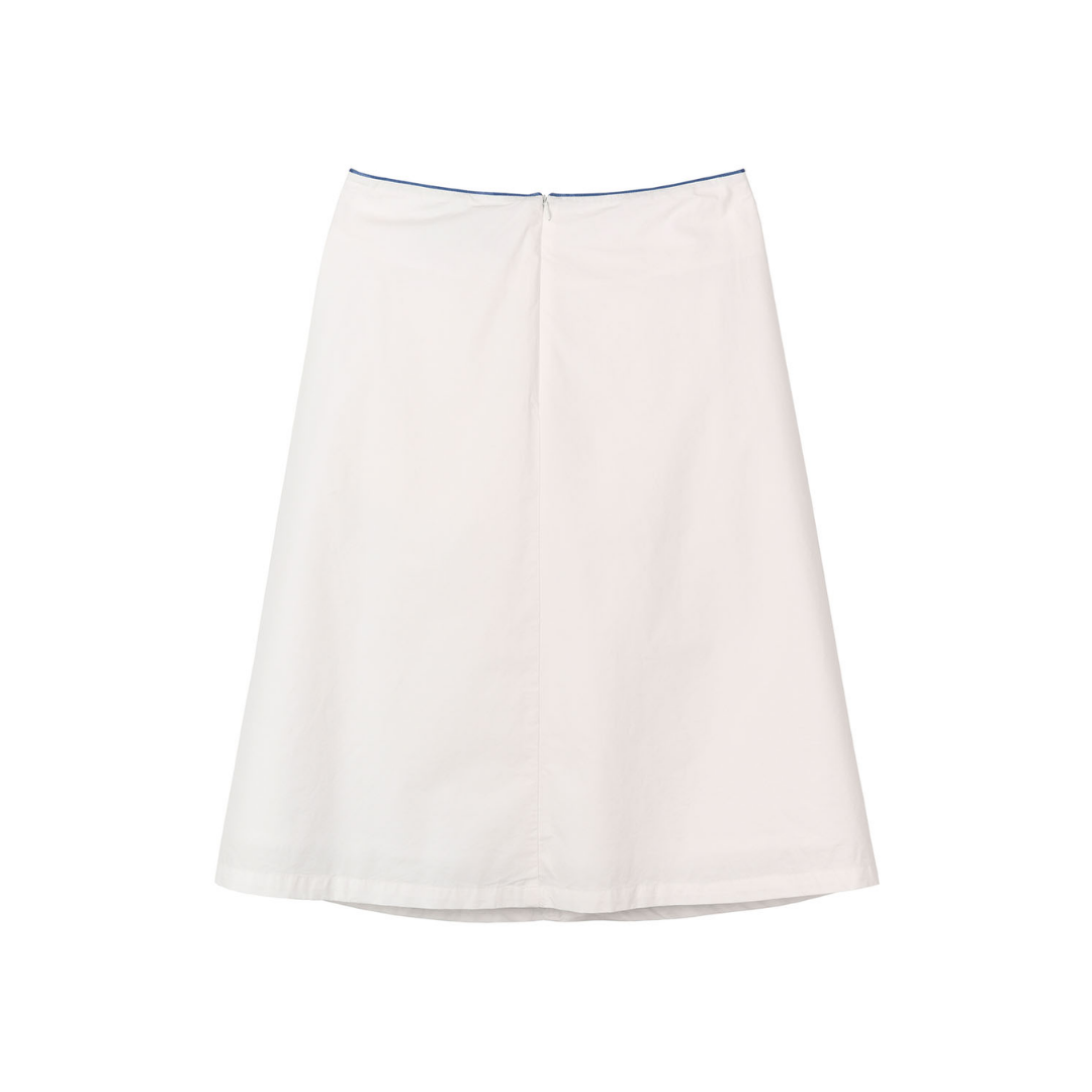 Shirring Lowrise Midi Skirt