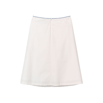 Shirring Lowrise Midi Skirt