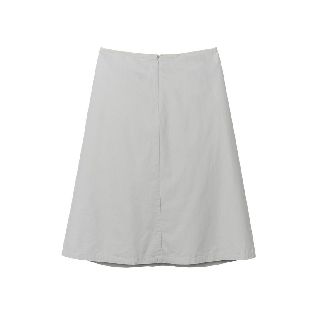 Shirring Lowrise Midi Skirt