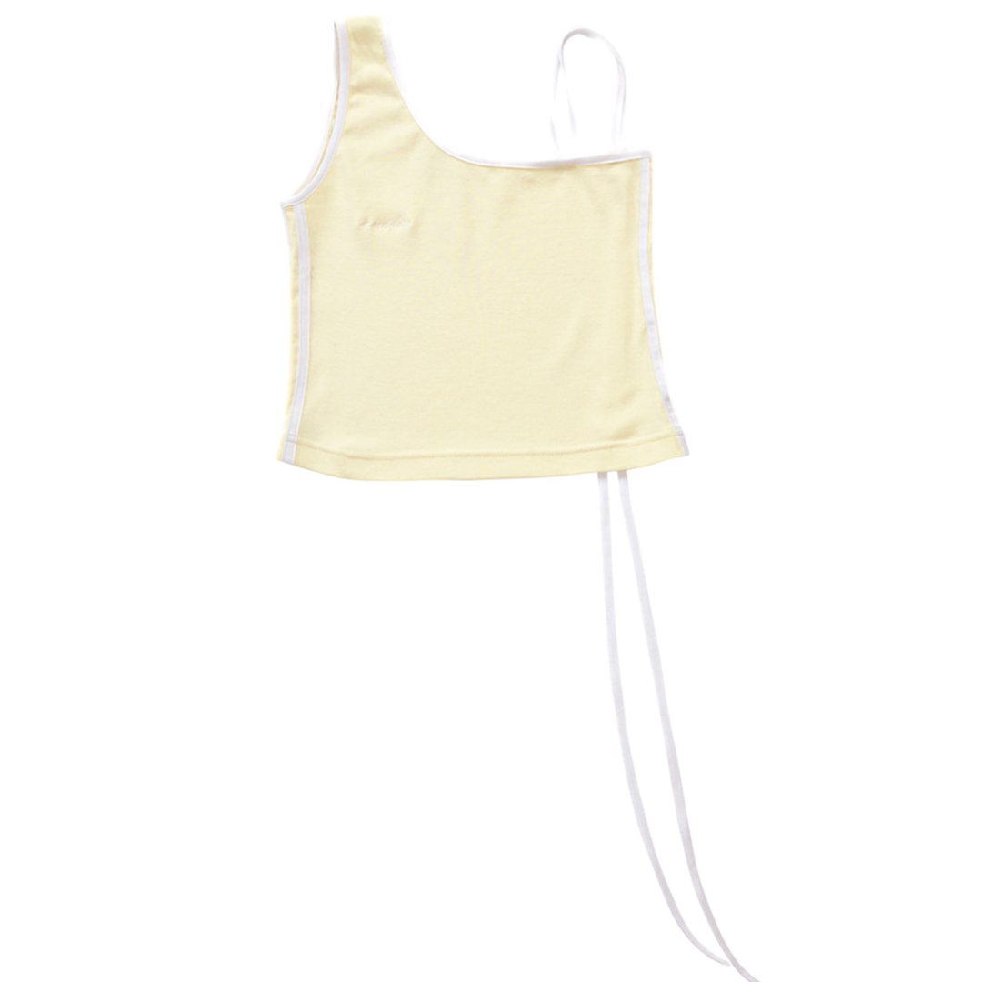 TRACK UNBALANCE SLEEVELESS TOP