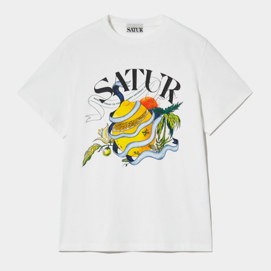 (W) Ribbon Citron Graphic T-Shirt