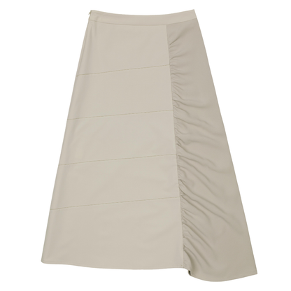 Shirring Panel Skirt