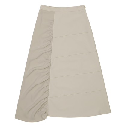 Shirring Panel Skirt