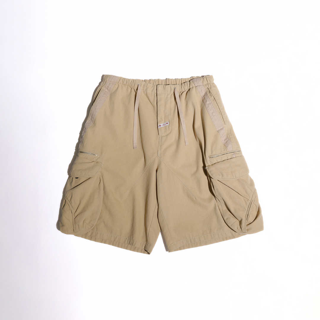 Twill Cargo Half Pants