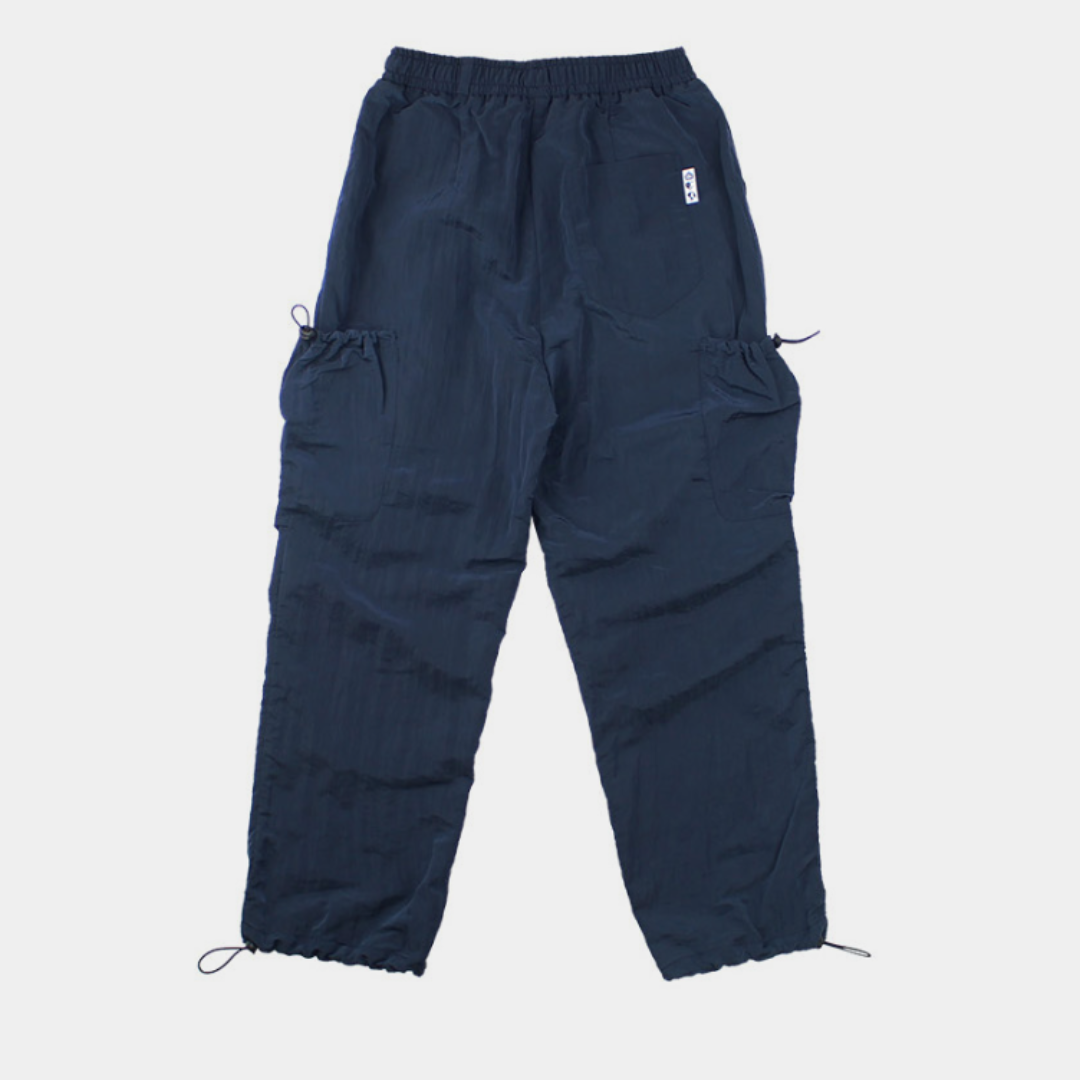 Shirring nylon cargo pants