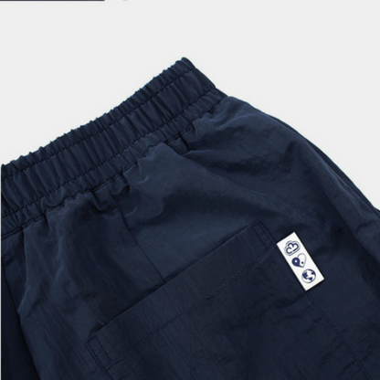 Shirring nylon cargo pants