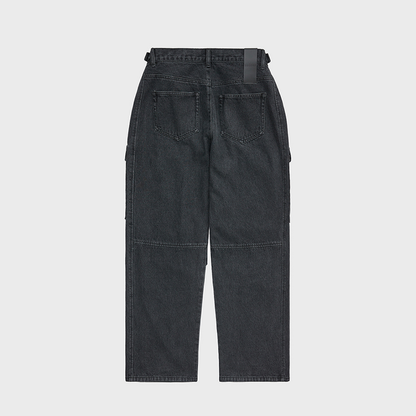 UTILITY WIDE DENIM PANTS