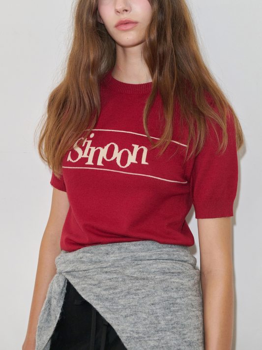 Sinoon Logo Half Knit