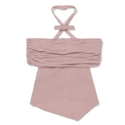 Audrey Ribbon Shirring Off Shoulder