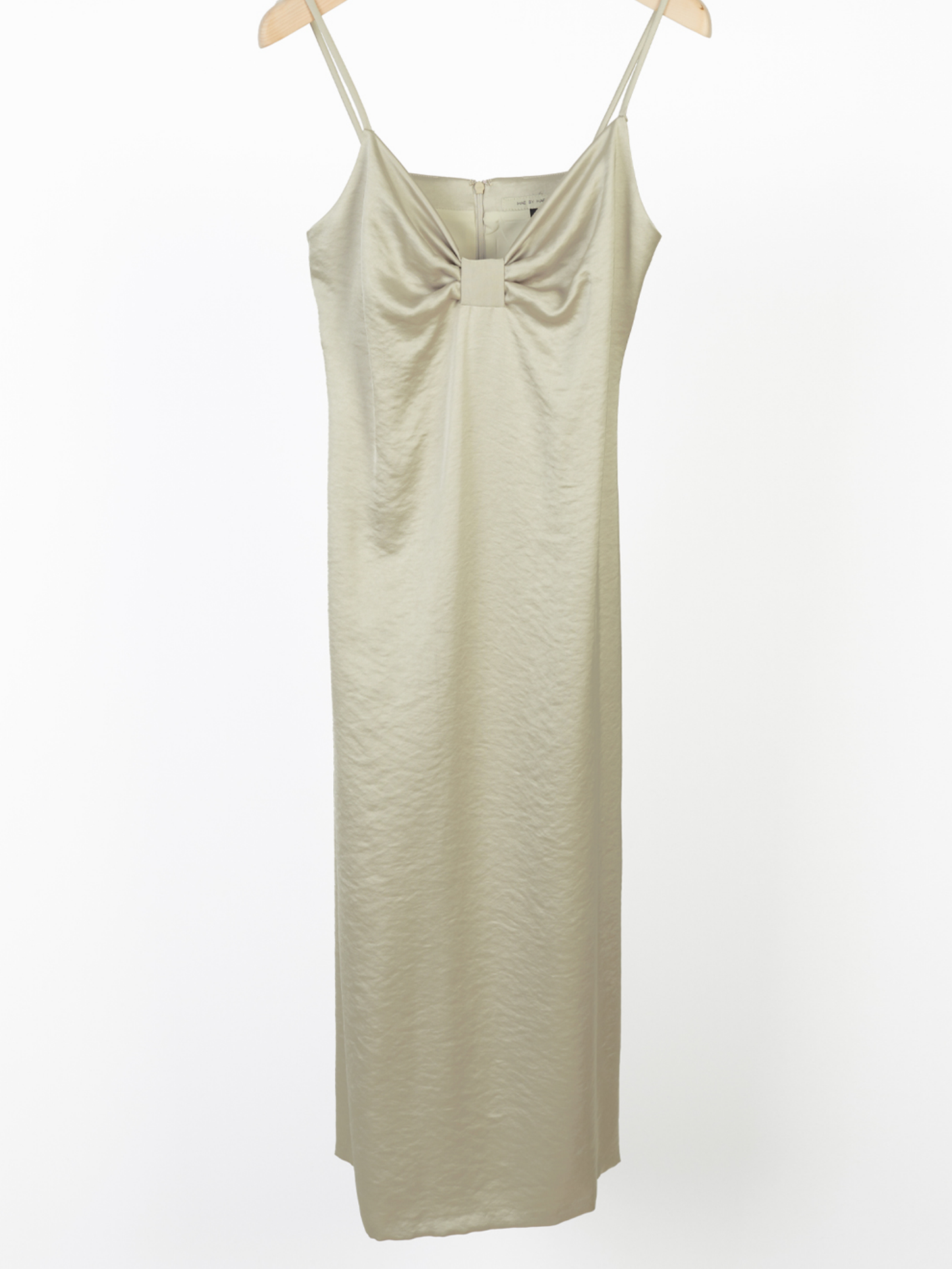 RIBBON SLIP DRESS