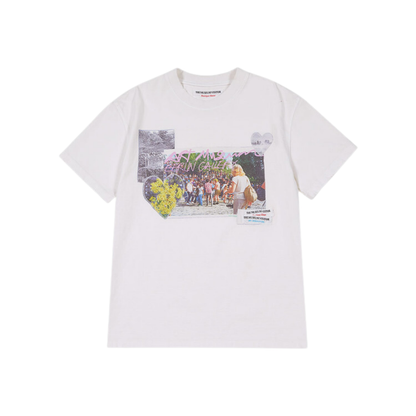 BERLIN PICTURE PATCH PRINTED T-SHIRTS