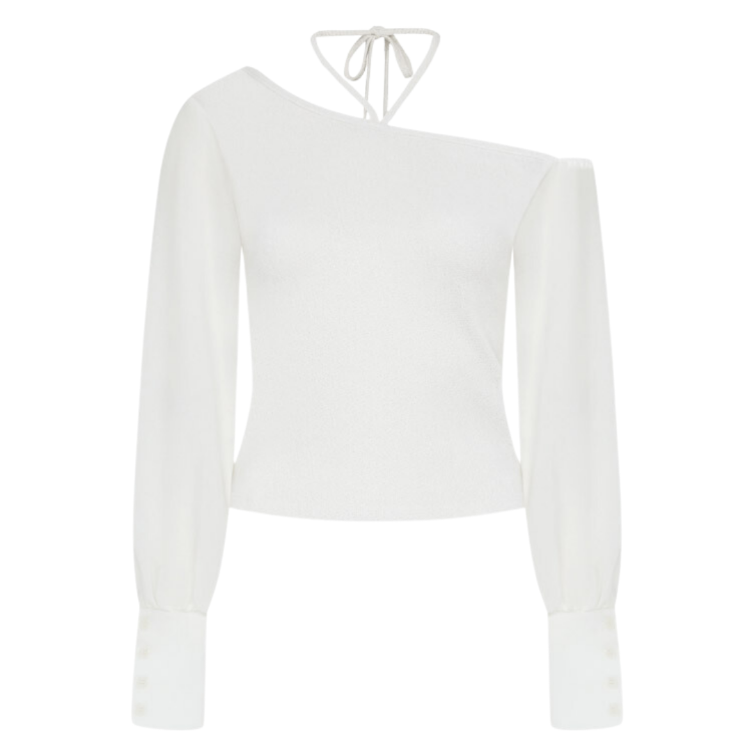 Tip And Toe Halterneck Blouse