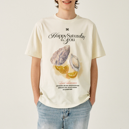 (M) Oyster Graphic T-Shirt