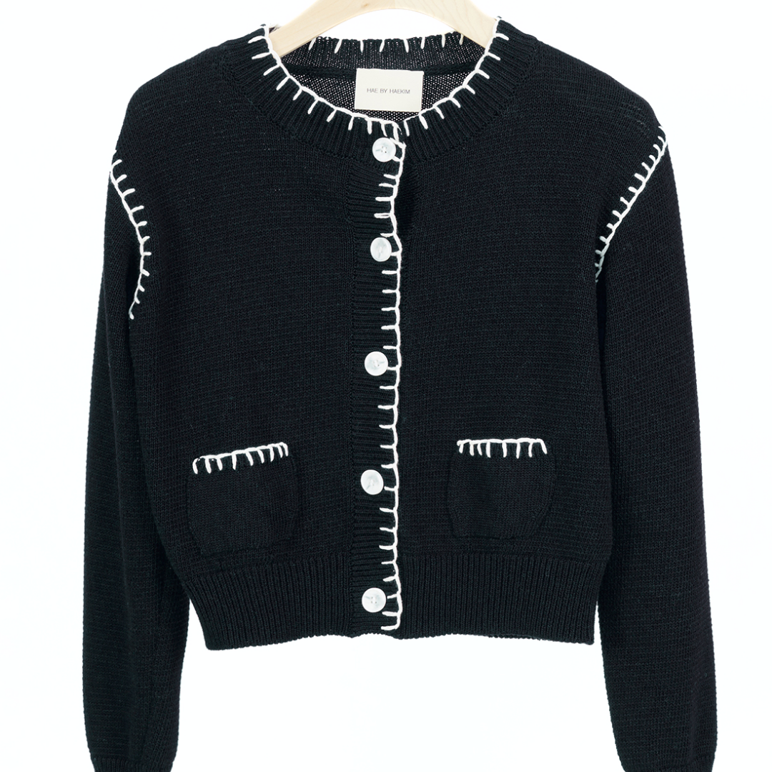 Melo-cropped cardigan