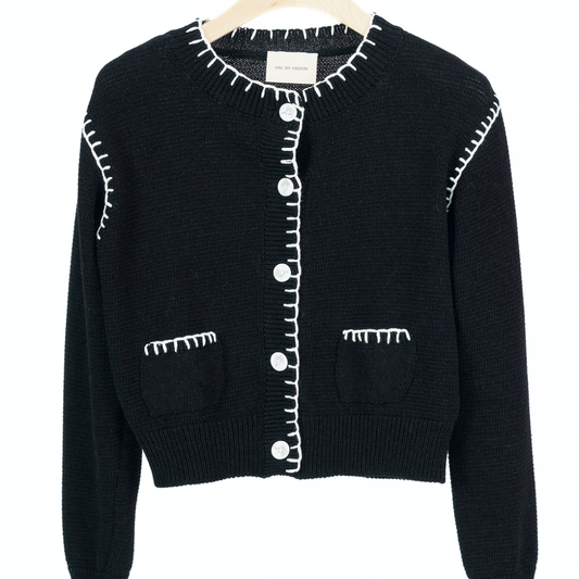 Melo-cropped cardigan