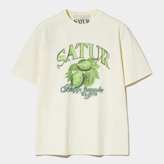 (M) Citron Summer Graphic T-Shirt