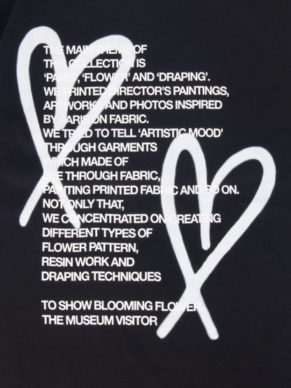 HEART PRINTED T-SHIRTS