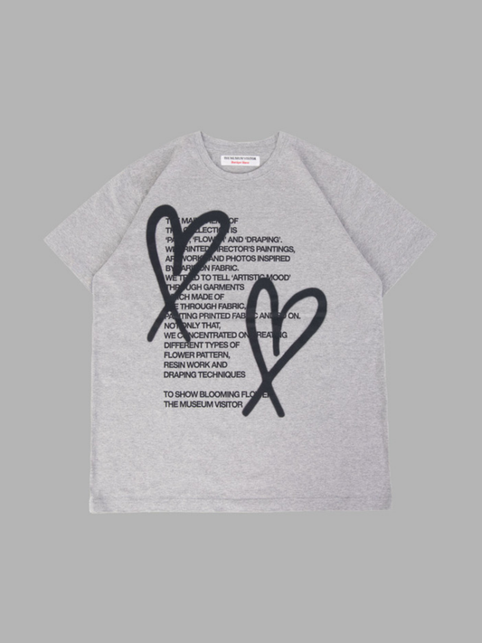 HEART PRINTED T-SHIRTS