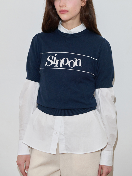 Sinoon Logo Half Knit