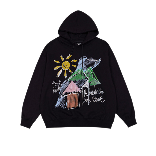 NATURE PRINTED HOODY