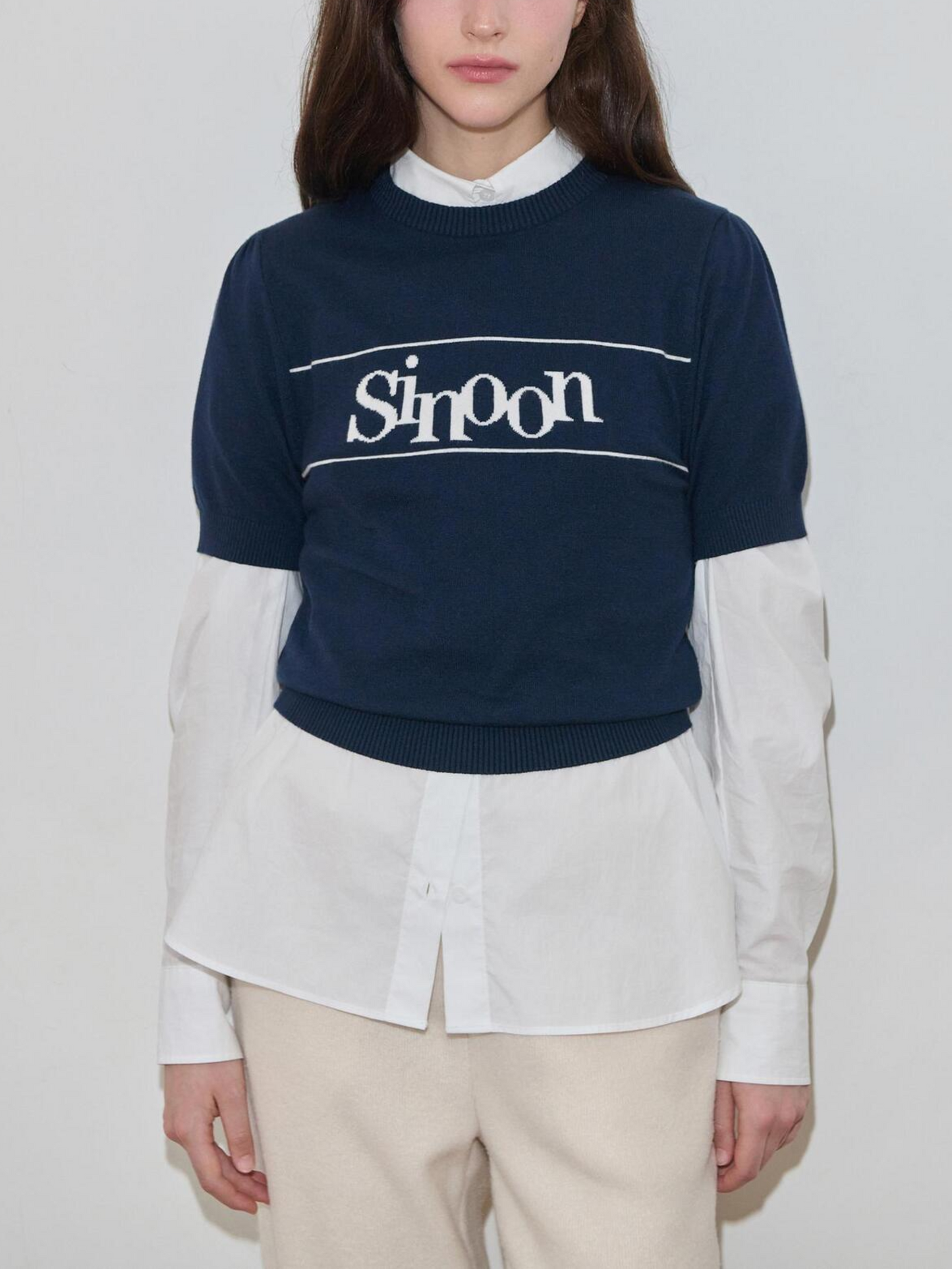 Sinoon Logo Half Knit