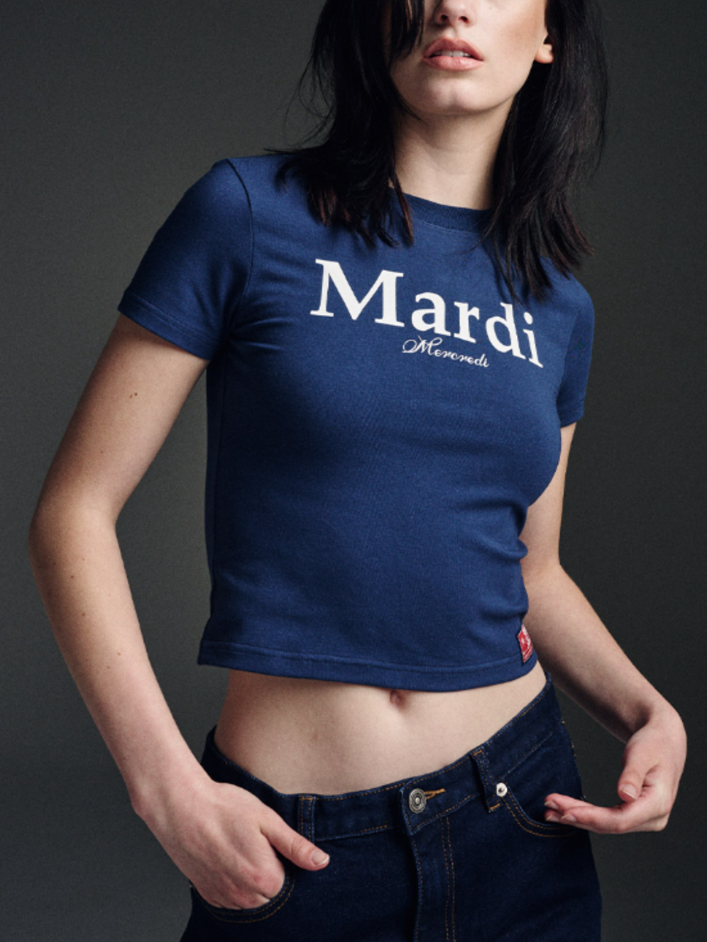 CROPPED TSHIRT MARDI CLASSIC