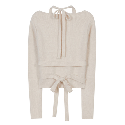 ANGOTA LAYERED BALLERINA SWEATER