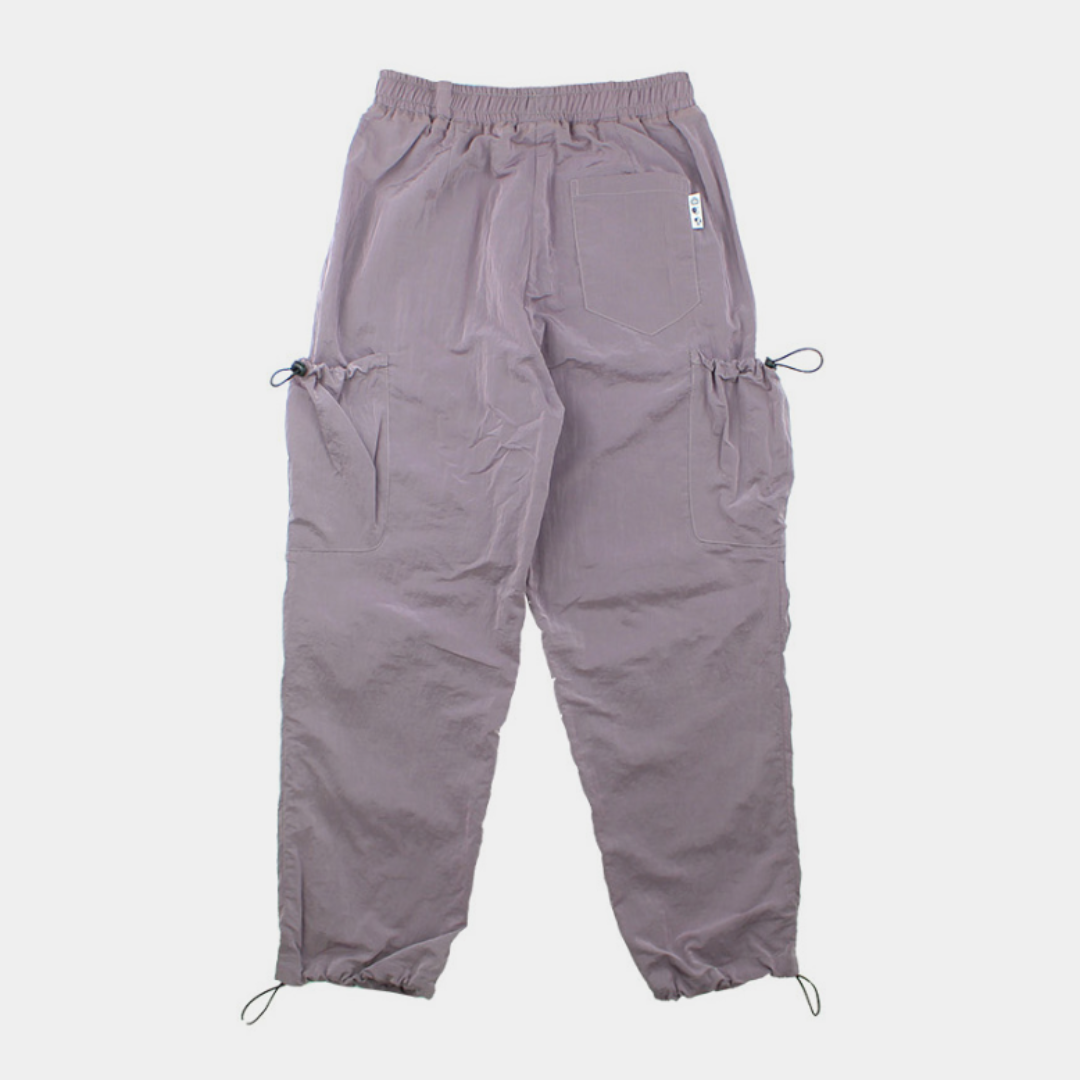 Shirring nylon cargo pants