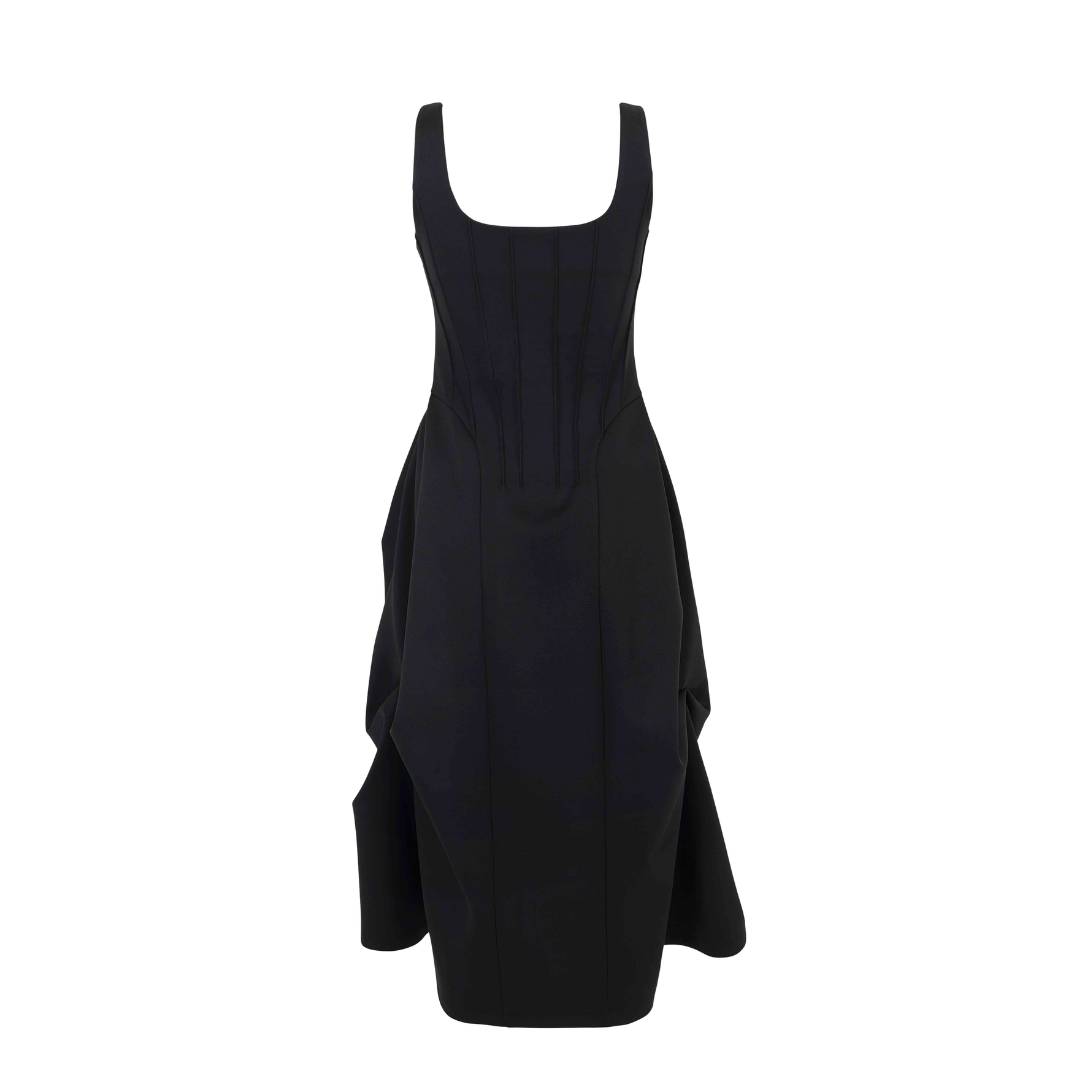 Pintuck Jersey Dress