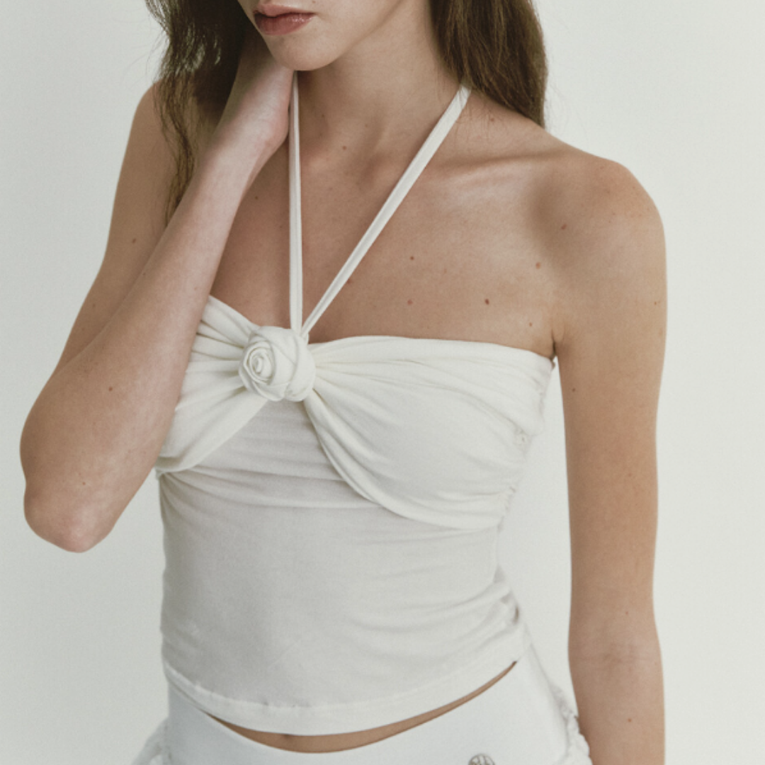 FLOWER STRING SLEEVELESS