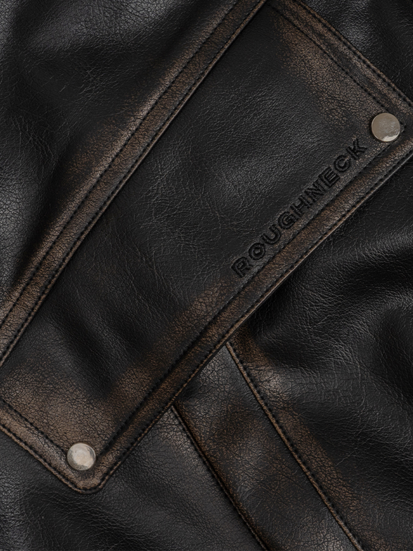 WASHING LEATHER MUSTANG JACKET