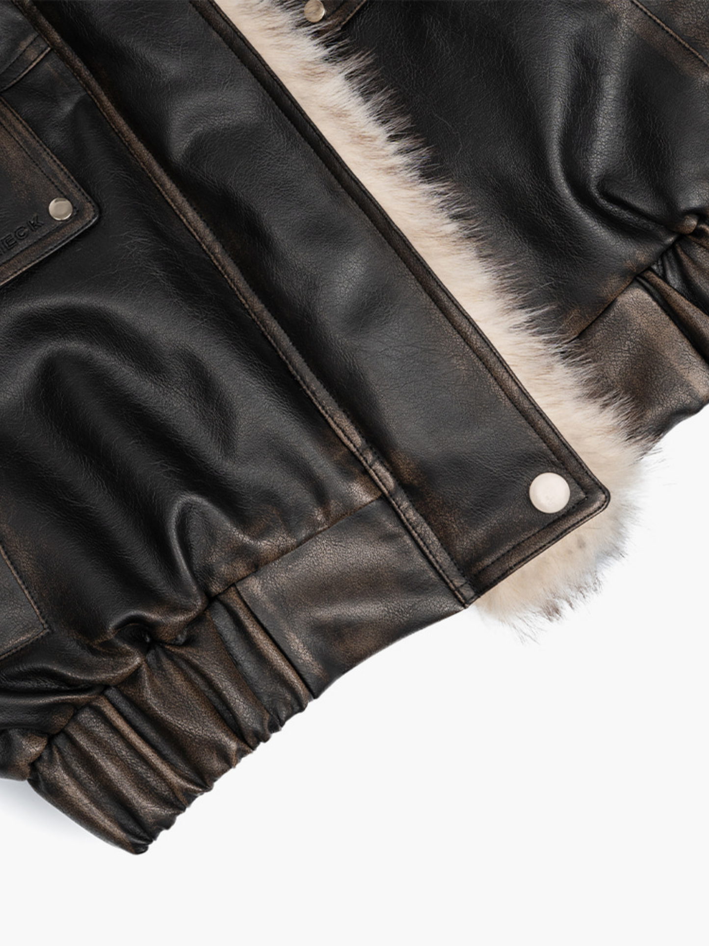 WASHING LEATHER MUSTANG JACKET