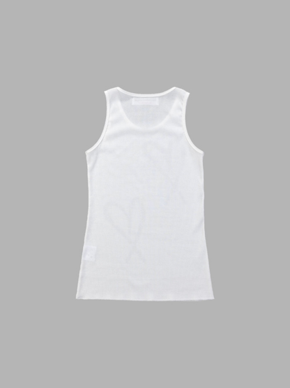 HEART PRINTED SLEEVELESS