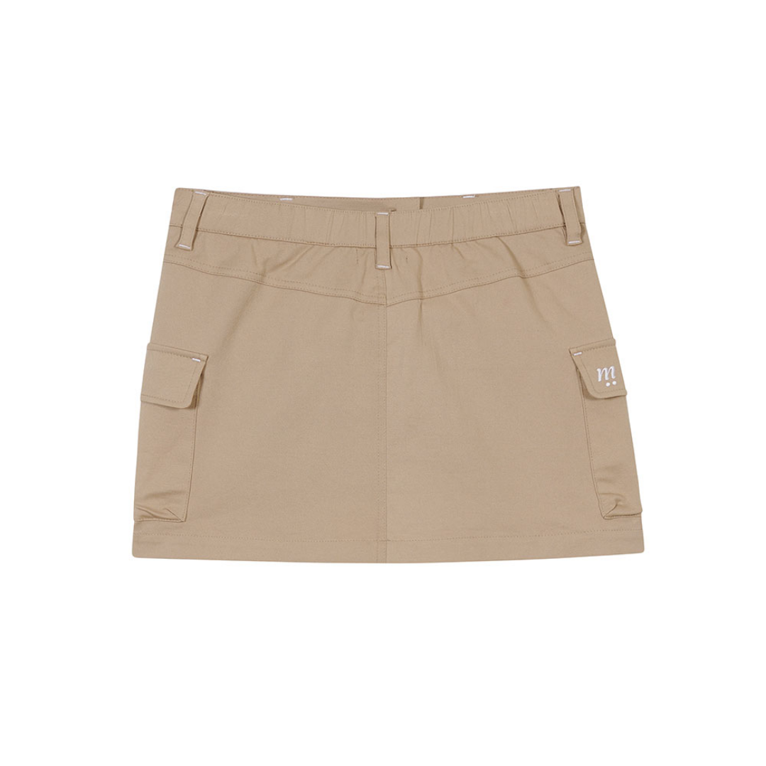 BAR TACK CARGO MINI SKIRT