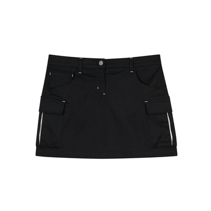 BAR TACK CARGO MINI SKIRT