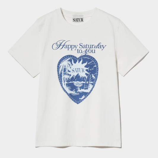 (W) Sunrise in Heart Graphic T-Shirt