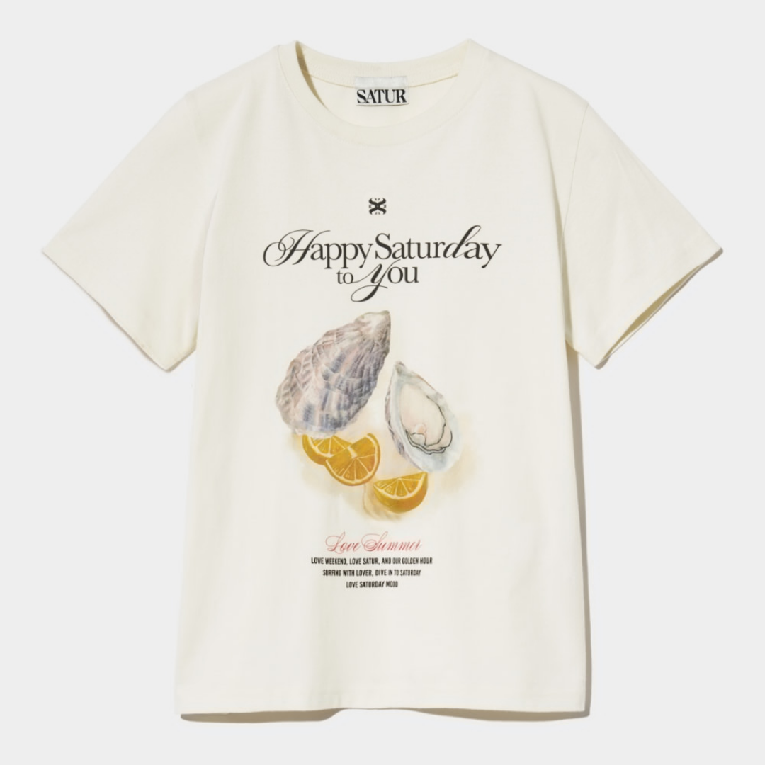 (W) Oyster Graphic T-Shirt