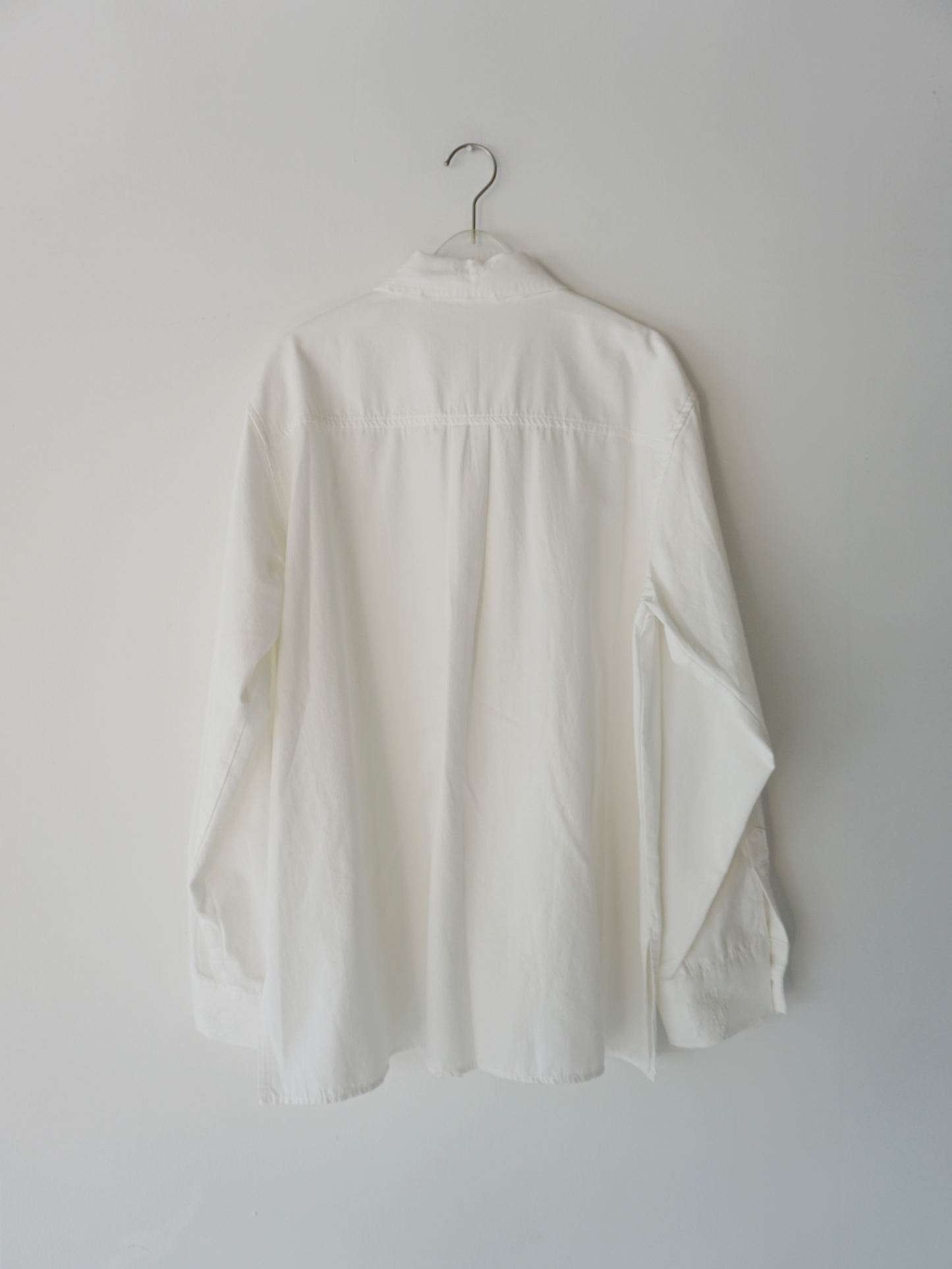 Rough Frill Cotton Shirt